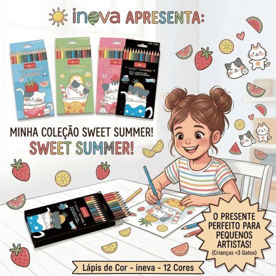 STA-13305 LAPIS DE COR 12 CORES REGISTRO: 011084/2025