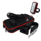 Suporte Moto Gps Celular Smartphone Carregador USB Case 360
