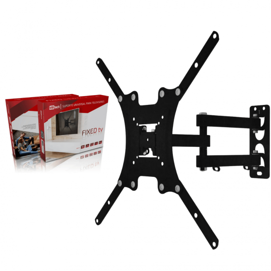 Suporte multifuncional de TV Suporte Tv Tri- Articulado Lcd Led Plasma 26 A 55 Polegadas