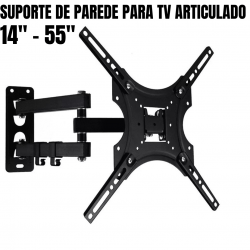 Suporte Tv Articulado Lcd Led Plasma 22 A 55 polegadas para parede 32 40 42 43 47 50 52 55