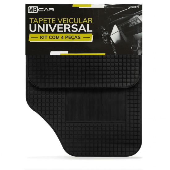 Tapete Automotivo Universal Carro Borracha Pvc