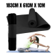Tapete yoga fitness ginástica macio lavável 183cm x 61cm x 1cm espessura