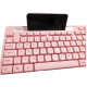 Teclado Multimídia USB Pink Feminino Smart Suporte