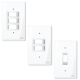 Tomada Interruptor 10A/20A linha Homelink F.C. tomadas simples 10A tomada 20A interruptor simples