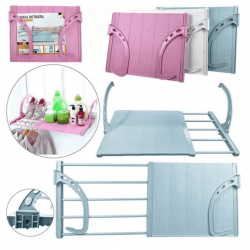 Varal Portátil Multiuso Para Janela Porta Prático