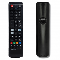 kit 10 Controles Remoto Samsung led lcd 4k com teclas netflix e Primevideo