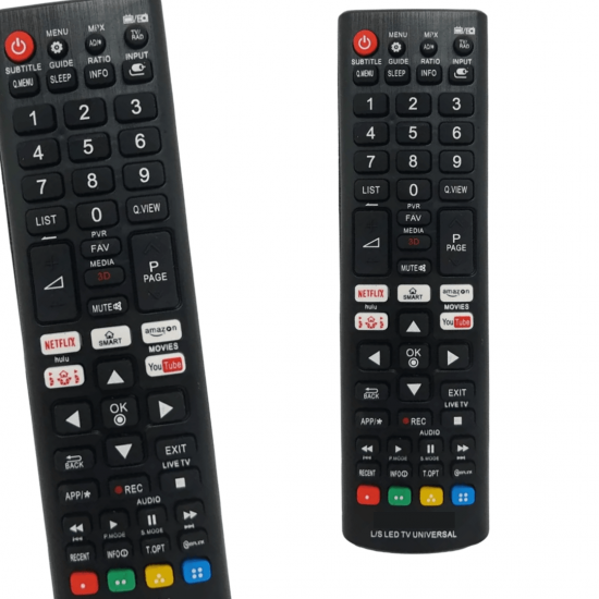 VC-A8305 CONTROLE REMOTO UNIVERSAL PARA TV LCD LG E SAMSUNG