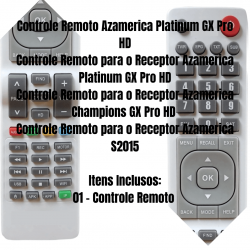 Controle Azamerica S2015 Hd