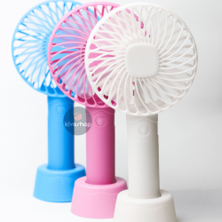 Ventilador Portátil Mini De Mão Mesa Recarregavel Usb