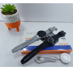 relógio smartwatch redondo masculino W34 PRO MAX IP67 NFC Esportes fazer e receber chamadas