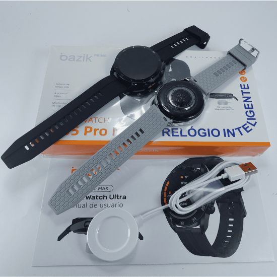 relógio inteligente smartwatch redondo W35 PRO MAX IP67 Nfc