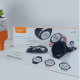 relógio inteligente smartwatch redondo W40 PRO MAX IP67 Nfc